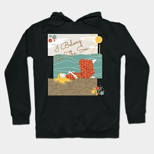 I Belong to the Sea Hoodie